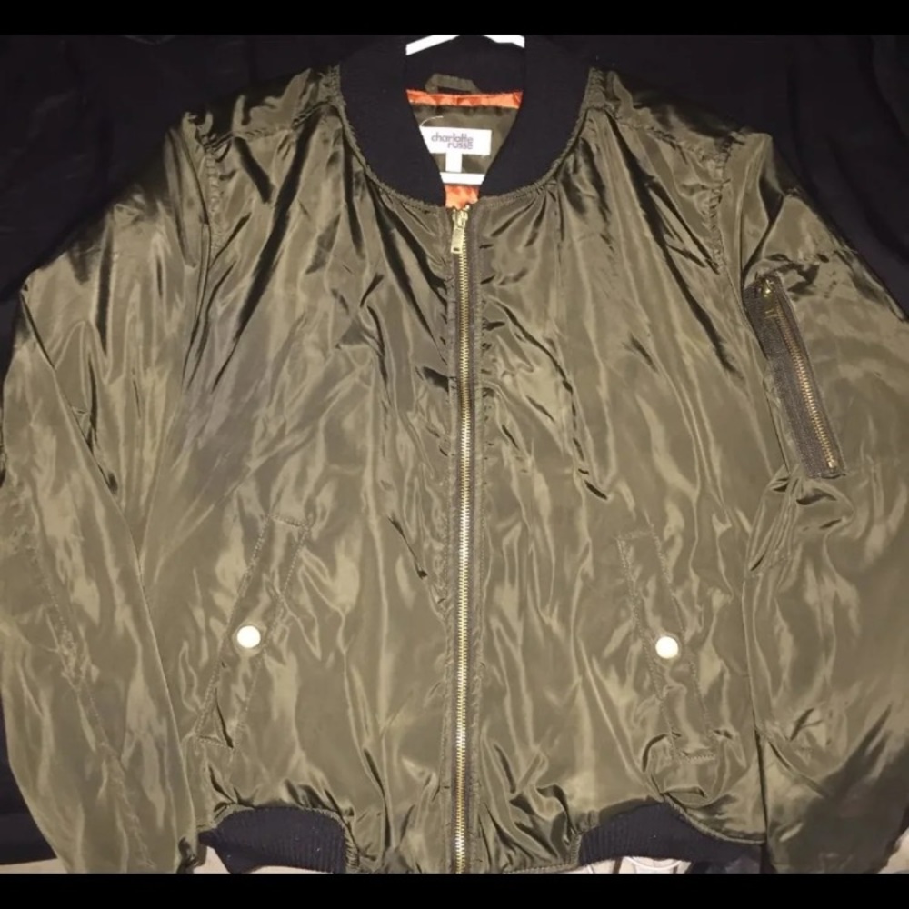 Bomber jacket-Charlotte russe